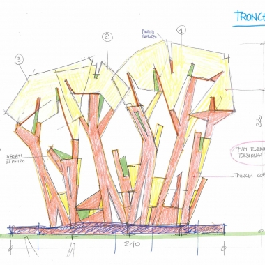 studio-fabris-architettura-design-opere-artistiche-tronchi-pineta